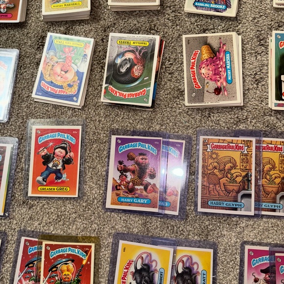 Garage Pail Kids *1985, 86, and 87 Mint to Near Mint Lot including the Adam bomb - Picture 3 of 8